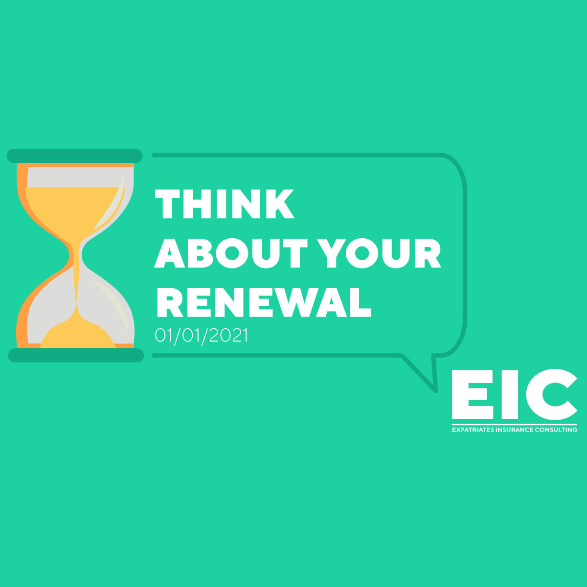 Think about your renewal